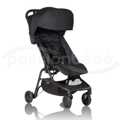 MOUNTAIN BUGGY NANO V2 POUSSETTE NOIR EN PROMOTION