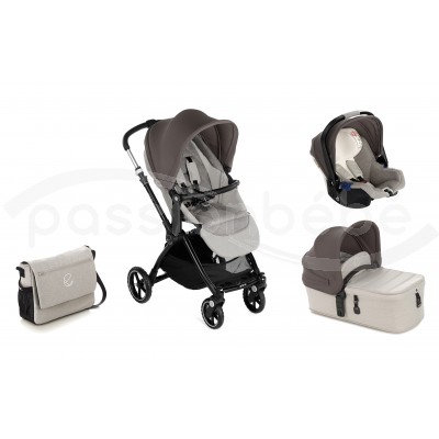 Poussette trio avec embase deals