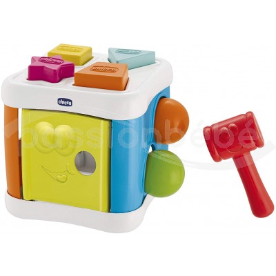 JOUET CHICCO CUBE FORMES 2 EN 1 EN PROMOTION