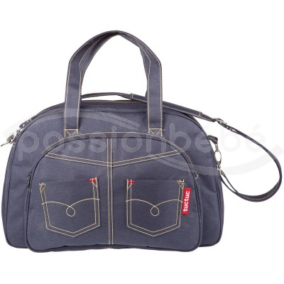 TUC TUC SAC LANGER MAMAN JEAN LIFE IN THE AIR BLEU JEAN EN