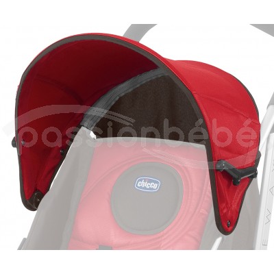 Poussette chicco lite way rouge deals
