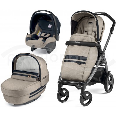 Poussette Trio Book 51 S avec base isofix et plateforme a roulette