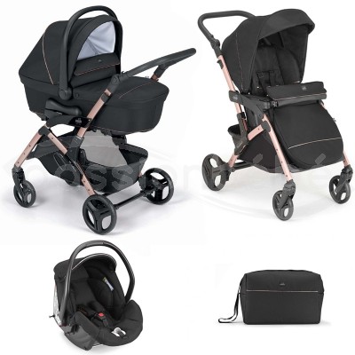 Poussette trio cheap cam fluido