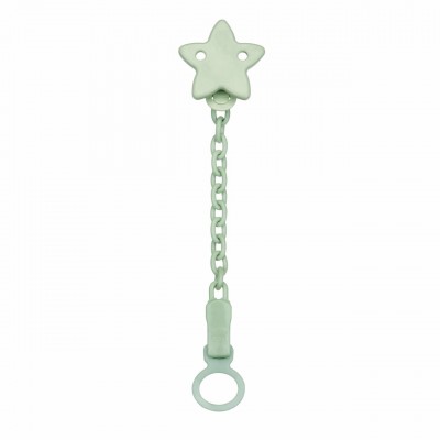 Clip Chicco Con Catenella All You Can Stella Verde