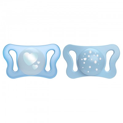 Succhietto Chicco Physio Air Glowing Caucciù