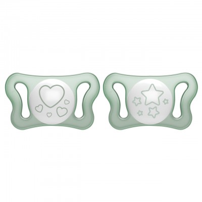 Succhietto Chicco Physio Air Glowing Caucciù