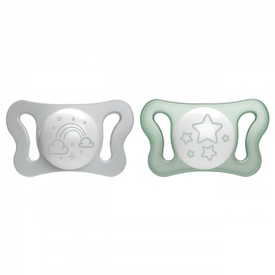 Succhietto Chicco Physio Air Glowing Caucciù