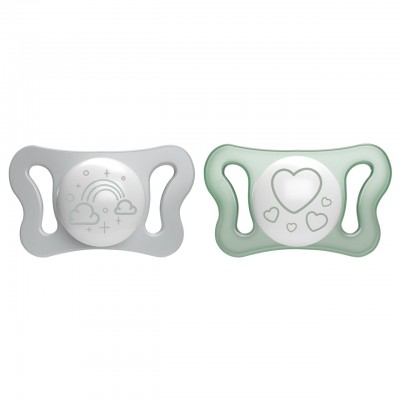 Succhietto Chicco Physio Air Glowing Caucciù