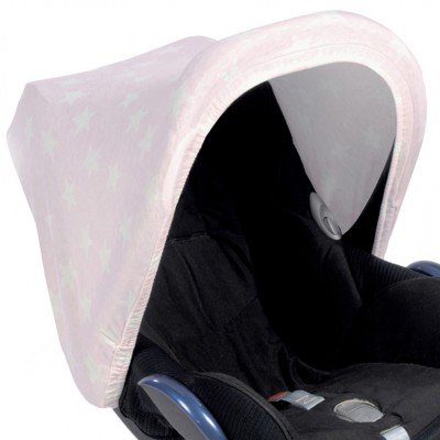 Cappottina per Seggiolino Auto Pasito a Pasito Elodie Rosa