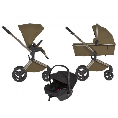 Trio Anex Flo Astra avec Adaptateurs, Moustiquaire et Housse de Pluie