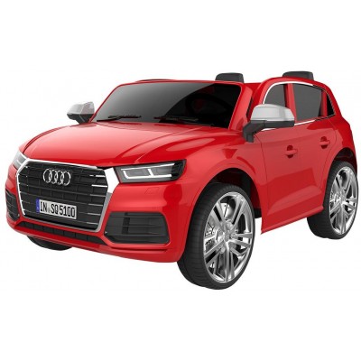 Voiture Electrique Biker Toys Audi Q5 Rouge avec Télécommande