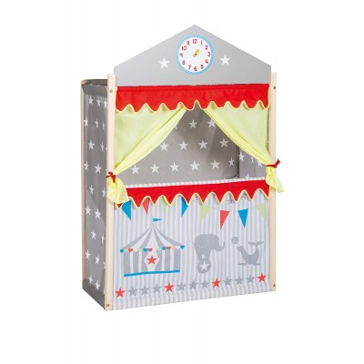 Roba Grand Théâtre De Marionnettes Théâtre De Marionnettes Autonome Avec Revêtement En Tissu. Teatrino delle Marionette Roba