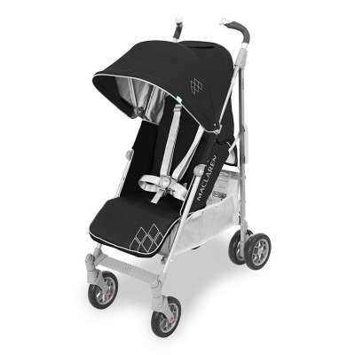 Passeggino Maclaren Techno XT Black Silver