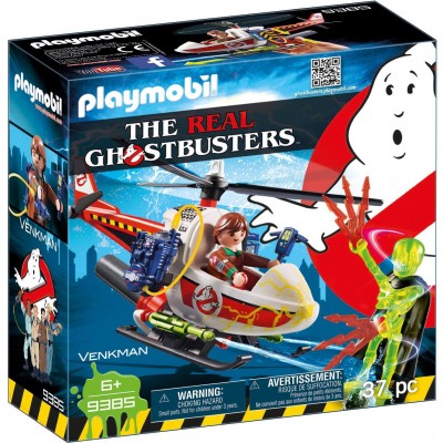 Venkman Con Elicottero Playmobil Real Ghostbusters