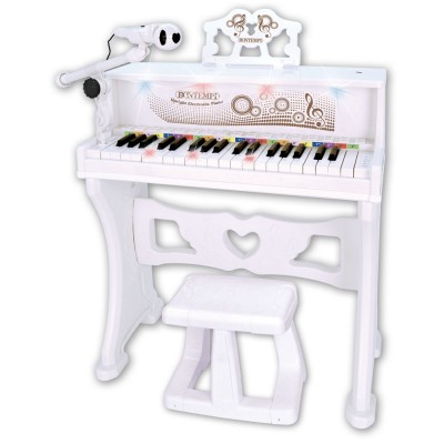  Pianoforte Elettronico Bontempi Verticale Bianco