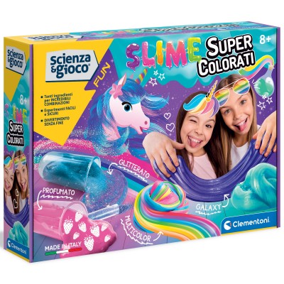 Gioco Scientifico Clementoni Slime Super Colorati