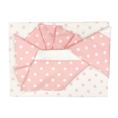 Set Lenzuola Andy & Helen per Carrozzina Fantasia F2 3 pz Rosa