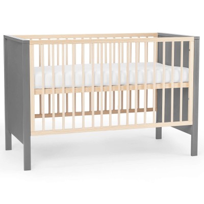 Lettino Trasformabile Kinderkraft Mia Grey + Materasso
