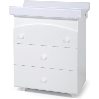 Cassettiera Fasciatoio Billo e Pallina Bianco