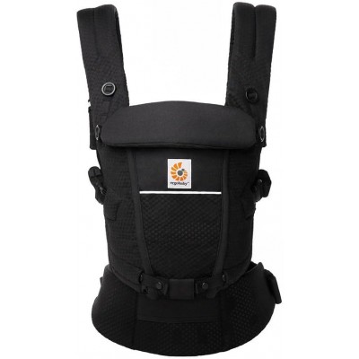 Ergobaby Marsupio Adapt 2.0 Soft Flex Mesh Onyx Black Ergobaby Marsupio Adapt 2.0 Soft Flex Mesh Onyx Black