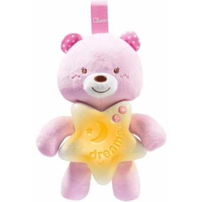 Ours en Peluche et Veilleuse Chicco First Dreams 