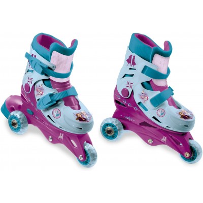 Pattini Mondo Disney Frozen Tri in Line Taglia 29-32 
