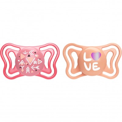 Succhietto Chicco Physio Forma Light Silicone Rosa 16-36 m
