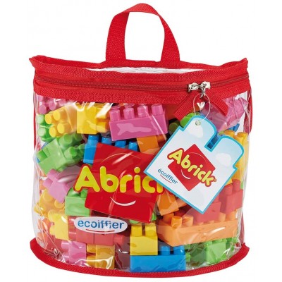 Costruzioni Ecoiffier Abrick Sacca Mezzaluna 100 pezzi