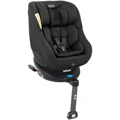 Seggiolino Auto Graco Turn2Me 360° Isofix Black 0-36 kg