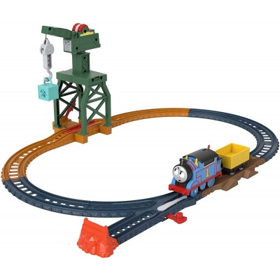 Pista Fisher Price Trenino Thomas & Friends La Consegna del Carico di Cranky la Gru