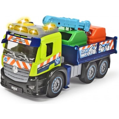Camion Ecologico Dickie Toys by Simba Mercedes Action Truck - Recycling