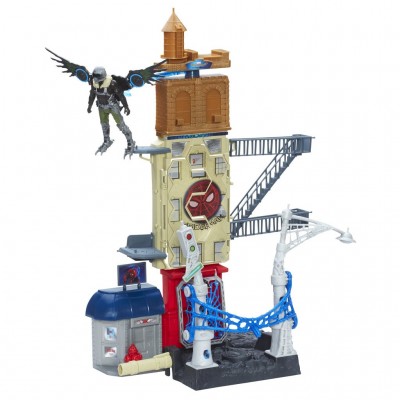 Playset Deluxe Marvel Spiderman Homecoming Set Gioco Hasbro Spiderman Vulture