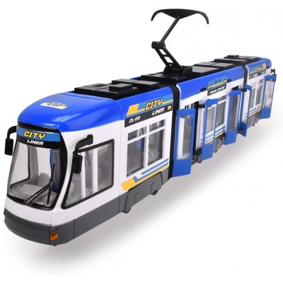 Tram Dickie Toys by Simba City Liner Blu