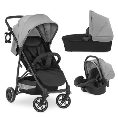 Trio Hauck Rapid 4R Plus Grey Portata 25 kg