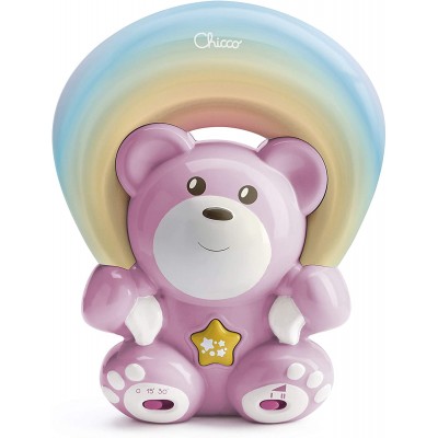 Proiettore Musicale Chicco Orsetto Arcobaleno Rosa