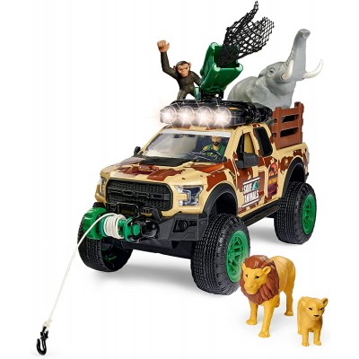 Set Macchinina Dickie Toys by Simba Ford Wild Park Ranger