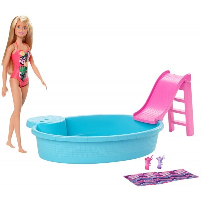 Playset Barbie con Piscina