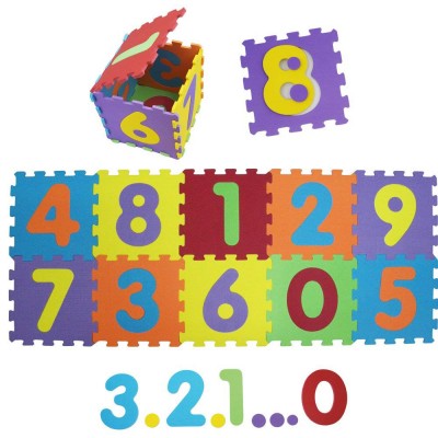 Tappeto Puzzle Ludi 2 in 1 Numeri Basic