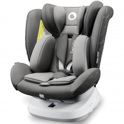 Seggiolino Auto Lionelo Bastiaan One Isofix Grey Graphite 0-36 kg