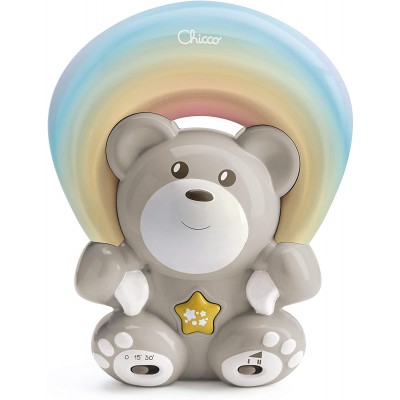 Poriettore Musicale Chicco Orsetto Arcobaleno Beige