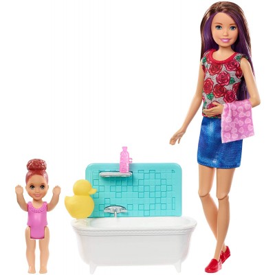 Coffret barbie famille best sale