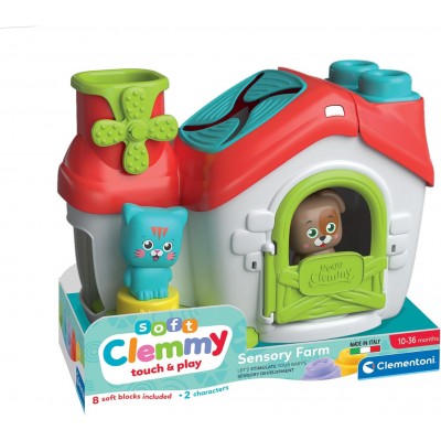 Clementoni Soft Clemmy Touch & Play Sensory Farm 