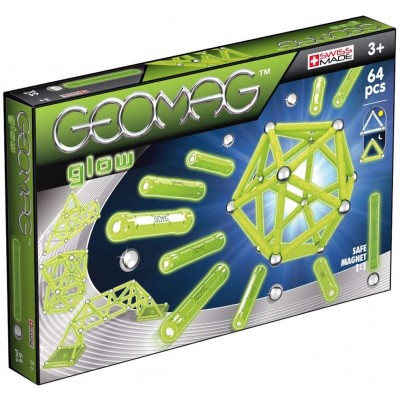 Costruzioni Magnetiche Geomag Classic Glow 64 pz
