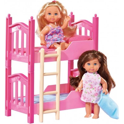 Set Bambole Simba Evi Love con Letto a Castello