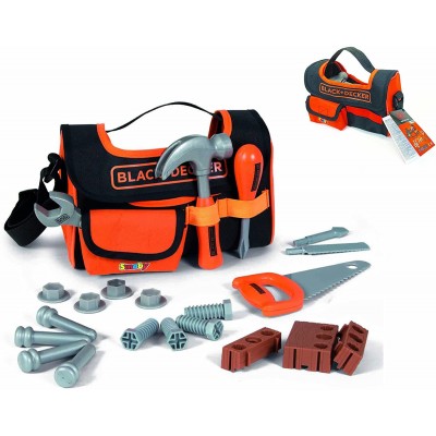 Gioco Smoby Black + Decker Borsa Porta Attrezzi