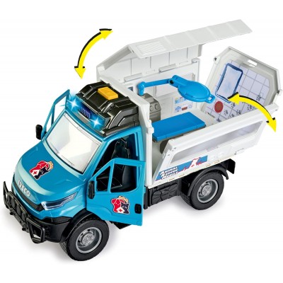 Dickie Animal Rescue Iveco Daily Van in Scala 1:24