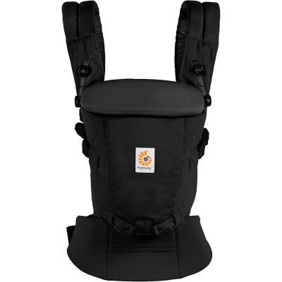 Ergobaby Marsupio Adapt 2.0 Soft Touch Cotton Onyx Black
