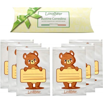 Bustine Corredino Ospedale Lovabear Orso Color 6 pz.