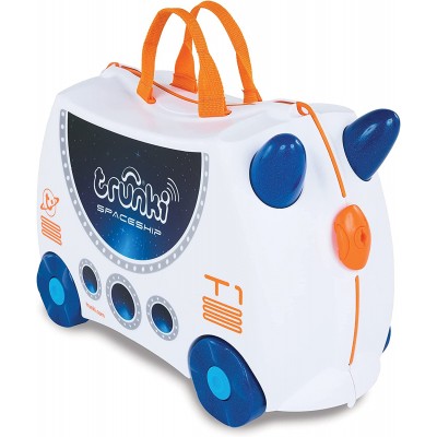 Valigia Cavalcabile Trunki Skye Fluo Bianca