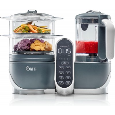 Babymoov Robot culinaire multifonctions - Nutribaby(+) Industrial Grey
